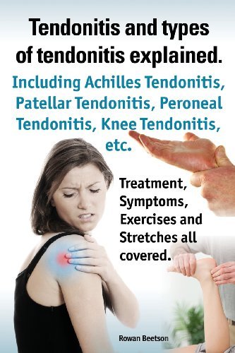 Cover for Rowan Beetson · Tendonitis and the Different Types of Tendonitis Explained. Tendonitis Symptoms, Diagnosis, Treatment Options, Stretches and Exercises All Included. (Paperback Book) (2013)