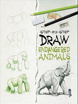 Cover for Mark Bergin · Draw Endangered Animals (Hardcover Book) (2018)