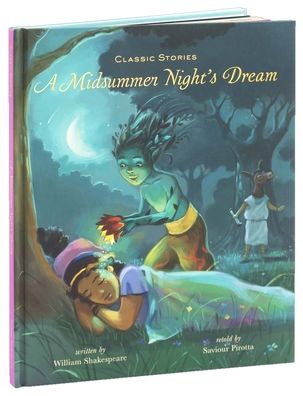 Cover for A Midsummer Night's Dream - Classic Stories (Hardcover Book) [Adapted edition] (2021)