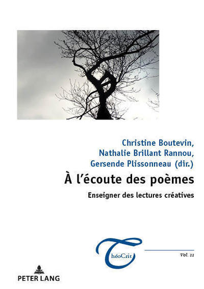 Cover for A l'Ecoute Des Poemes: Enseigner Des Lectures Creatives - Theocrit' (Taschenbuch) (2018)