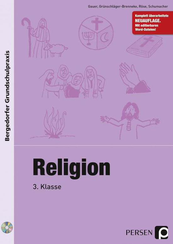 Cover for Gauer · Religion - 3. Klasse,m.CD-ROM (Book)