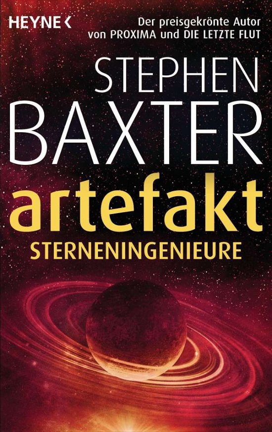 Cover for Stephen Baxter · Das Artefakt - Sterneningenieure (Paperback Bog) (2022)