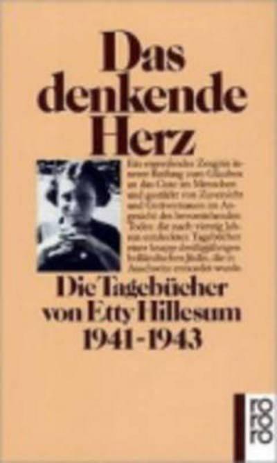 Cover for Etty Hillesum · Das denkende Herz (Paperback Book) (2007)
