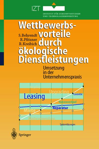 Cover for Siegfried Behrendt · Wettbewerbsvorteile Durch OEkologische Dienstleistungen: Umsetzung in Der Unternehmenspraxis (Hardcover Book) [1999 edition] (1999)