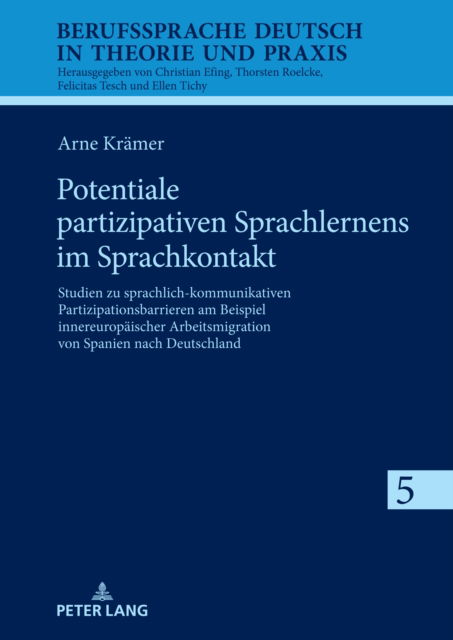 Cover for Arne Krämer · Potentiale Partizipativen Sprachlernens Im Sprachkontakt (Book) (2023)