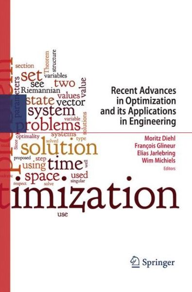 Cover for Moritz Diehl · Recent Advances in Optimization and its Applications in Engineering (Taschenbuch) [2010 edition] (2014)