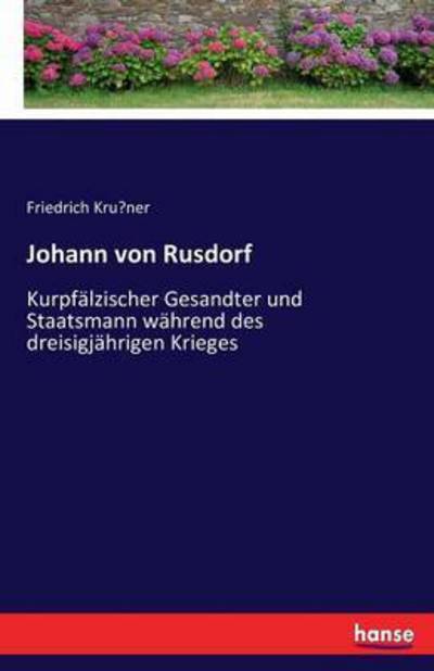 Cover for Krüner · Johann von Rusdorf (Buch) (2016)