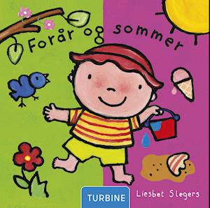 Cover for Liesbet Slegers · Forår og sommer (Cardboard Book) [1º edição] (2022)