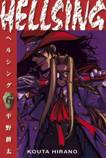 Cover for Kouta Hirano · Manga horror / action., 6: Hellsing (Sewn Spine Book) [1st edition] (2007)