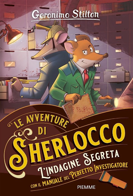 Cover for Geronimo Stilton · L' Indagine Segreta. Con Il Manuale Del Perfetto Investigatore (Buch)