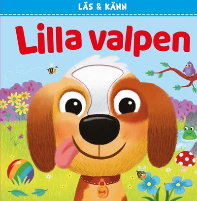 Cover for Malin Barthelson · Läs och känn: Lilla valpen (Board book) (2019)