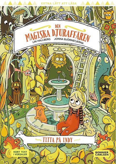 Cover for Lin Hallberg · Den magiska djuraffären: Titta på Indy (Inbunden Bok) (2021)