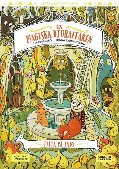 Cover for Lin Hallberg · Den magiska djuraffären: Titta på Indy (Gebundesens Buch) (2021)