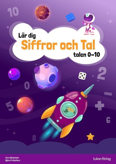 Lär dig siffror och tal; Talen 0-10 - Eva Johansson - Livres - Tukan Förlag - 9789180378758 - 20 juillet 2023