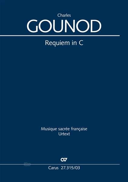 Cover for Gounod · Requiem in C, Klavierauszug (Bok)