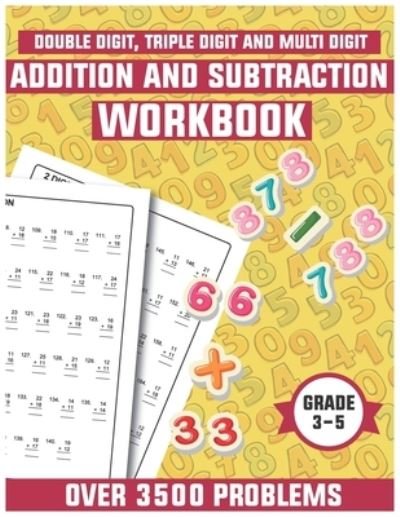Cover for Matthew Henry · Addition and subtraction workbook grade 3-5 (Pocketbok) (2020)