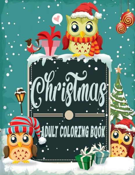 Cover for Smehedi Design Publications · Christmas Adult Coloring Book (Paperback Book) (2020)