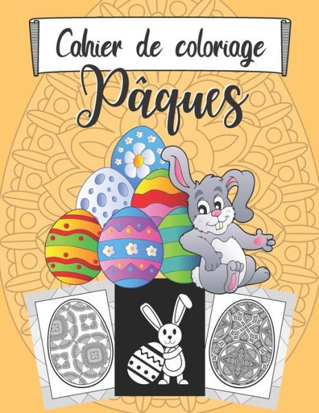 Cover for Kenza Rodrigues · Cahier de coloriage Pâques (Pocketbok) (2021)