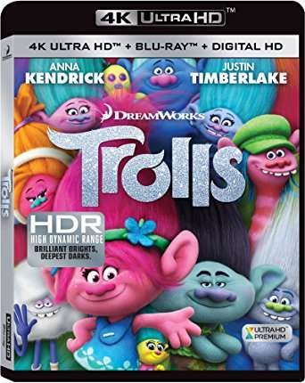 Cover for Trolls (4K Ultra HD) (2017)