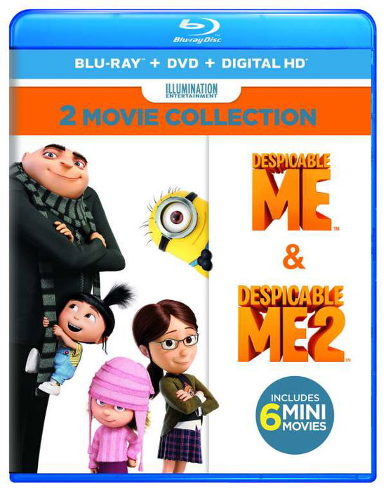 Cover for Despicable Me 2-movie Collection (Blu-ray) (2017)