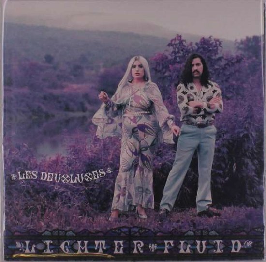 Cover for Les Deuxluxes · Lighter Fluid (Transluscent Purple and Clear Vinyl) (LP) (2020)