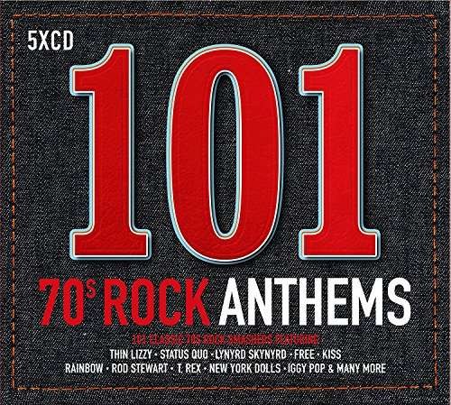 Cover for Varios Interpretes · 101 70s Rock Anthems (CD) (2019)