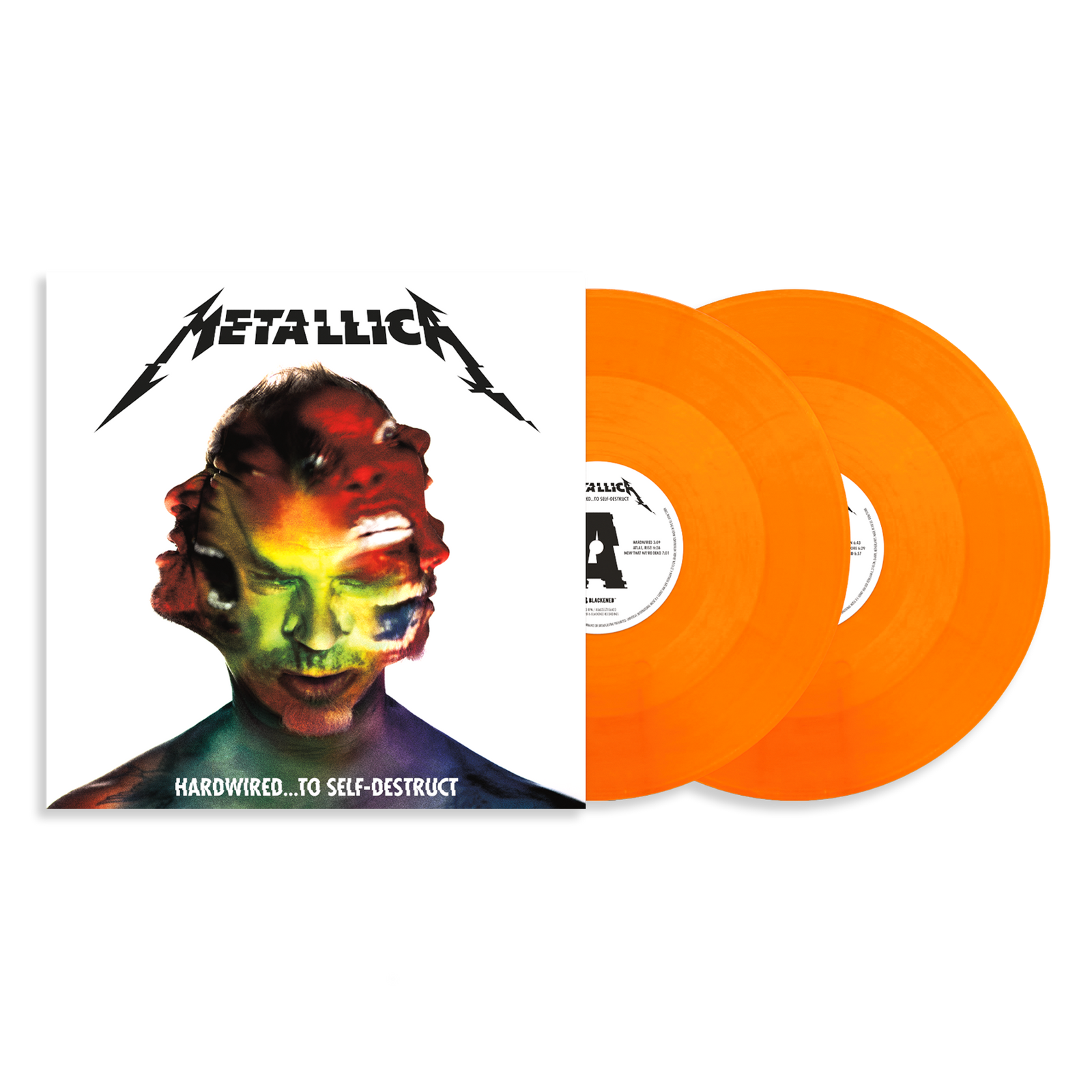 Hardwired…To Self-Destruct Flame Orange Vinyl edition