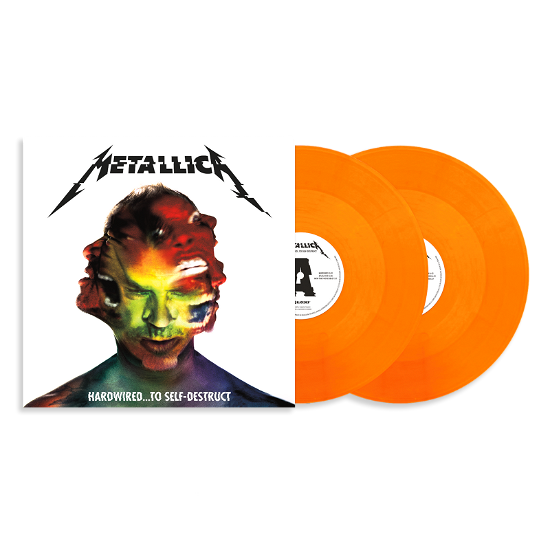Cover for Metallica · Hardwired…To Self-Destruct (LP) [Flame Orange Vinyl edition] (2024)