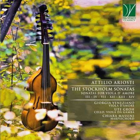 Cover for Giorgia - Ute Groh - Chiara Massini Veneziano · Attilio Ariosti: The Stockholm Sonatas (CD) (2022)