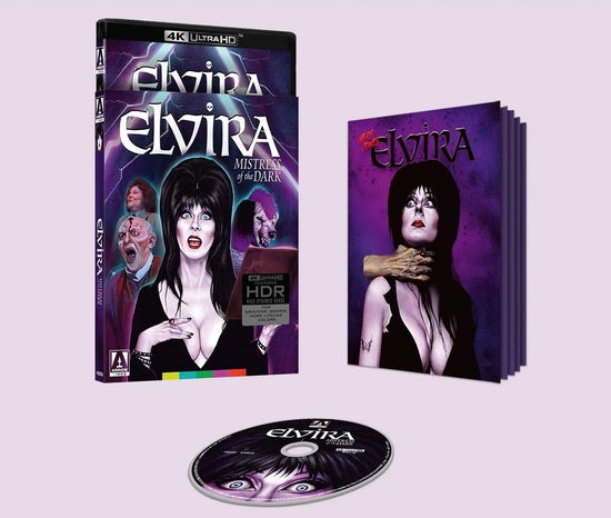 Cover for Elvira: Mistress of the Dark (4K UHD Blu-ray) (2024)