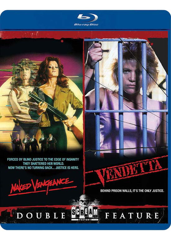 Cover for Blu-ray · Naked Vengeance / Vendetta Double Feature (Blu-ray) (2018)