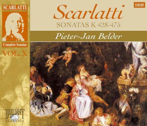 Sonatas 10 - Scarlatti / Belder - Musiikki - Brilliant Classics - 0842977035759 - tiistai 5. helmikuuta 2008