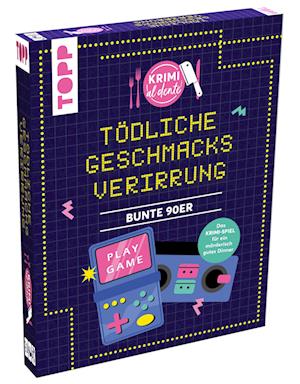 Cover for Krimi Al Dente · Bunte 90er: Tödliche Geschmacksverirrung (Book)