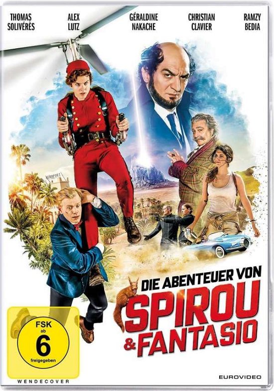 Cover for Spirou &amp; Fantasio / DVD · Die Abenteuer Von Spirou &amp; Fantasio (DVD) (2019)