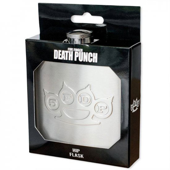Cover for Five Finger Death Punch · Five Finger Death Punch Knuckles Hip Flask (Mugg) [Silver edition] (2020)