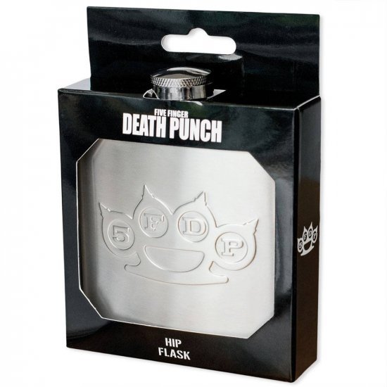 Cover for Five Finger Death Punch · Five Finger Death Punch Knuckles Hip Flask (Tasse) [Silver edition] (2020)
