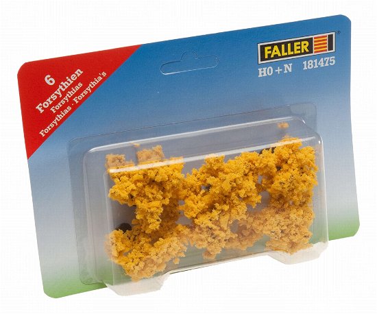 Faller · 6 Forsythia’s, Geel Bloeiend (Toys)