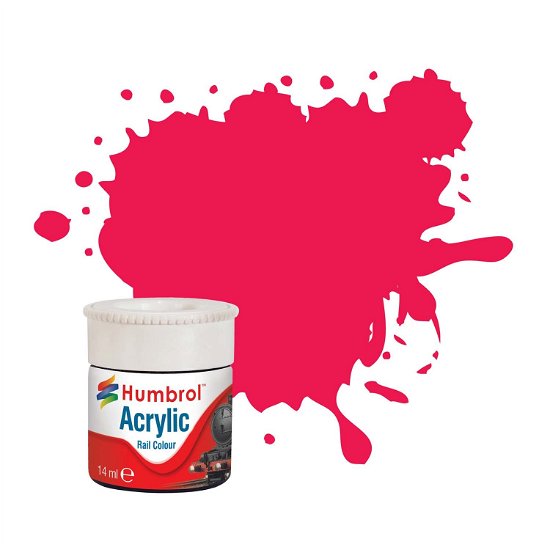 Cover for Humbrol · Buffer Beam Red Rc406 14ml Acrylic Rail Paint (Leksaker)
