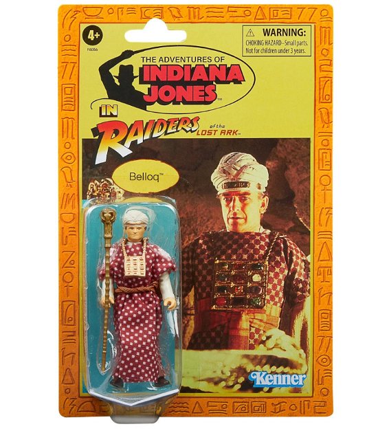 Indiana Jones Retro Collection Actionfigur Belloq - Hasbro - Merchandise -  - 5010996151759 - June 13, 2023