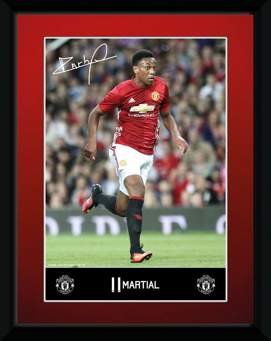 Manchester United: Martial 16/17 (Stampa In Cornice 15x20 Cm) - Manchester United - Merchandise - Gb Eye - 5028486363759 - 