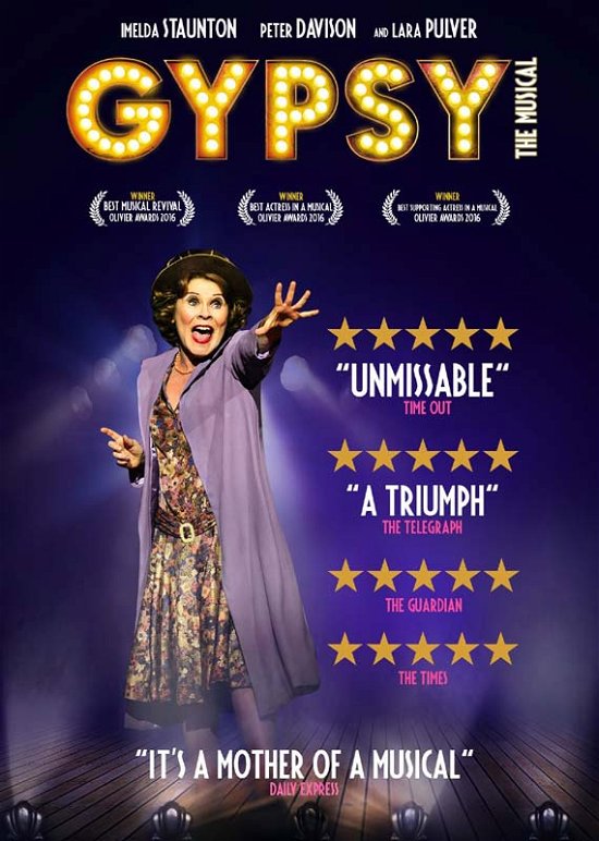 Cover for Gypsy - the Musical · Gypsy The Musical (DVD) (2016)