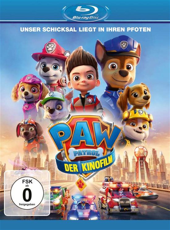 Cover for Keine Informationen · Paw Patrol-der Kinofilm (Blu-ray) (2021)