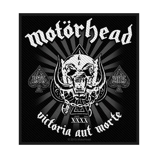 Cover for Motörhead · Motorhead: Victoria Aut Morte 1975-2015 (Toppa) (MERCH) (2019)