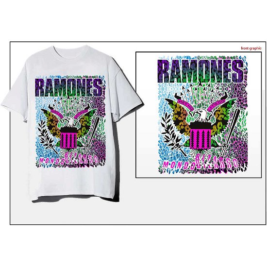 Ramones Unisex T-Shirt: Animal Skin - Ramones - Koopwaar -  - 5056561025759 - 