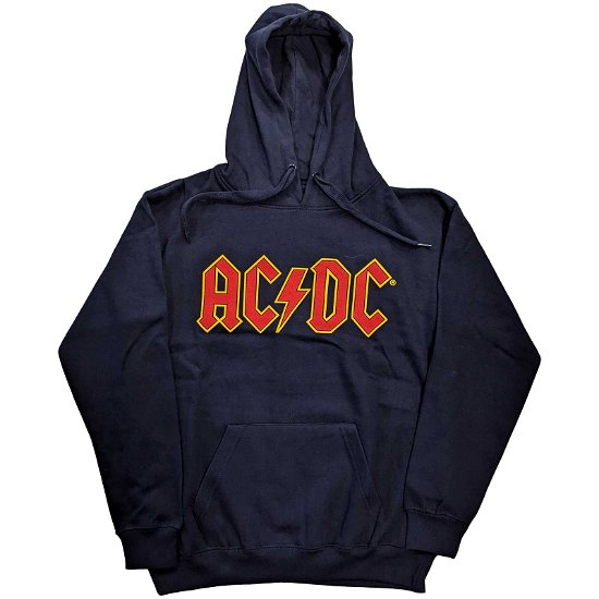 AC/DC Unisex Pullover Hoodie: Logo - AC/DC - Marchandise -  - 5056561054759 - 