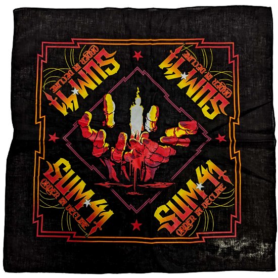 Cover for Sum 41 · Sum 41 Unisex Bandana: Order In Decline (Back Print) (Ex-Tour) (MERCH)