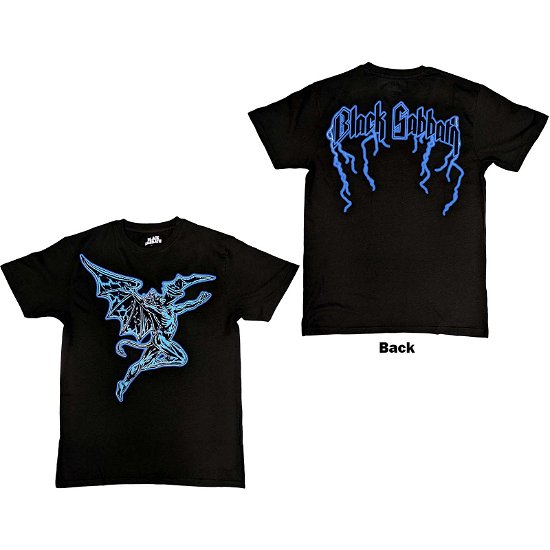 Black Sabbath Unisex T-Shirt: Lightning Henry (Back Print) - Black Sabbath - Merchandise -  - 5056561070759 - 