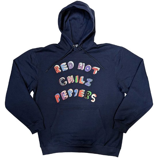 Red Hot Chili Peppers Unisex Pullover Hoodie: Colourful Letters - Red Hot Chili Peppers - Produtos -  - 5056737220759 - 