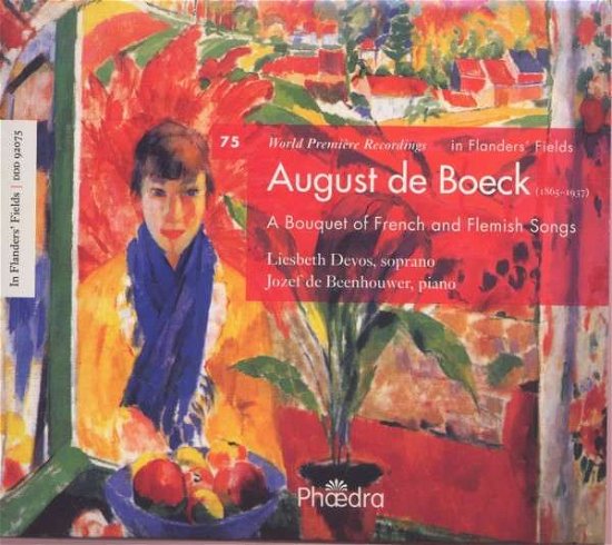Cover for August De Broeck · In Flanders Fields 75: A Bouquet Of French And Flemish Songs (CD) (2019)