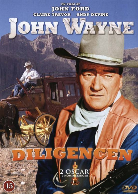 Cover for John Wayne · Stagecoach (Diligencen) (DVD) (2007)